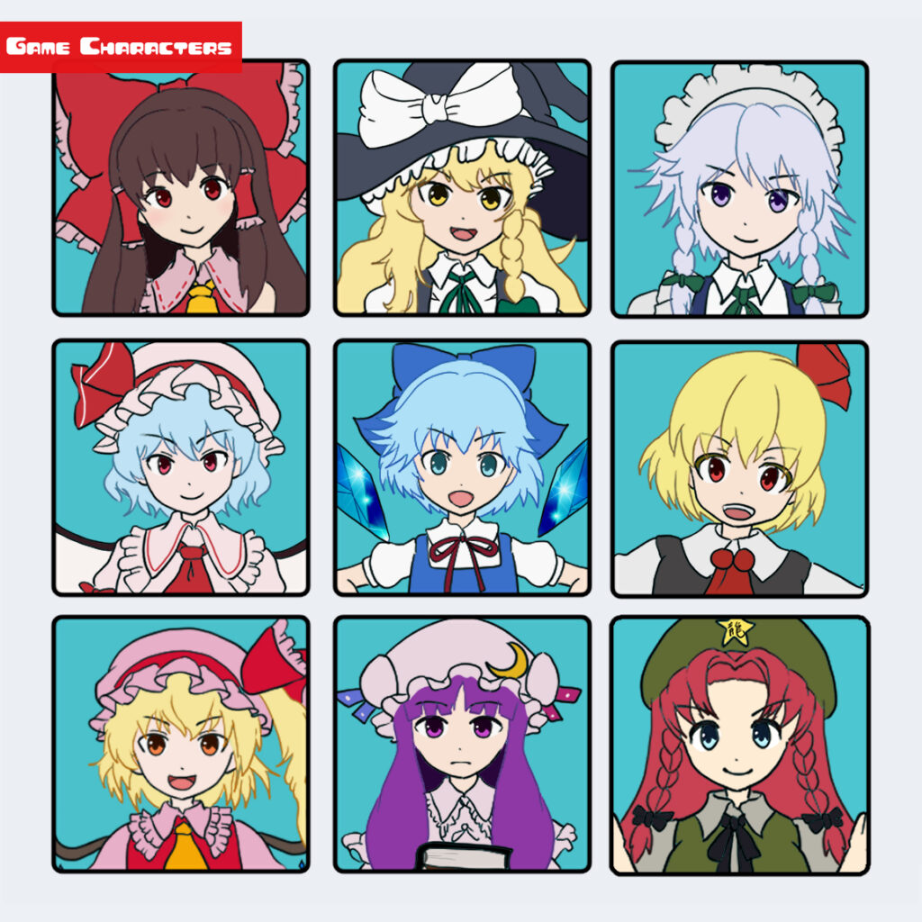 東方紅魔郷 〜 the Embodiment of Scarlet Devil.』キャラクター一覧