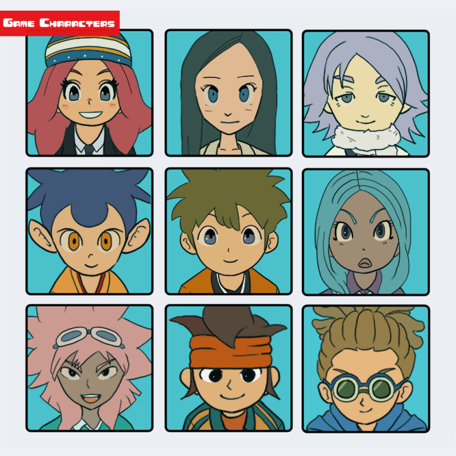 イナズマイレブン2 脅威の侵略者 ファイア/ブリザード』キャラクター