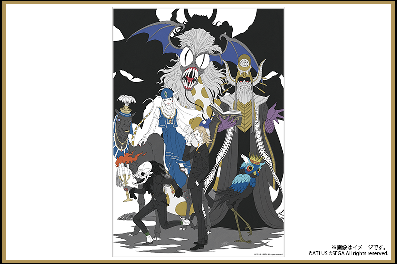 真・女神転生 30周年感謝祭 土居政之氏 新規描き下し アクリルボード