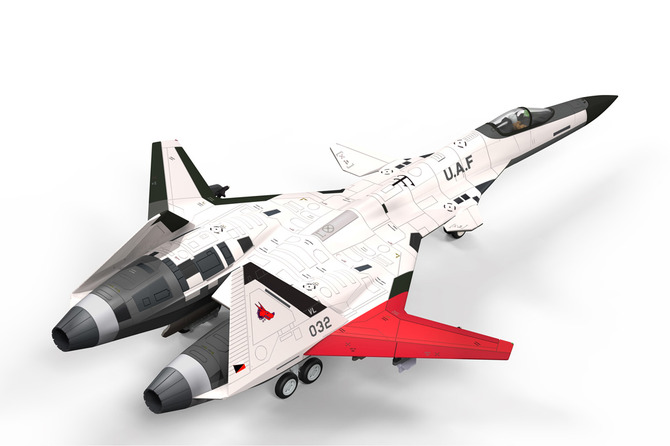 エースコンバット』架空機プラモ1/144「ADFX-01」2021年3月発売！ TLS