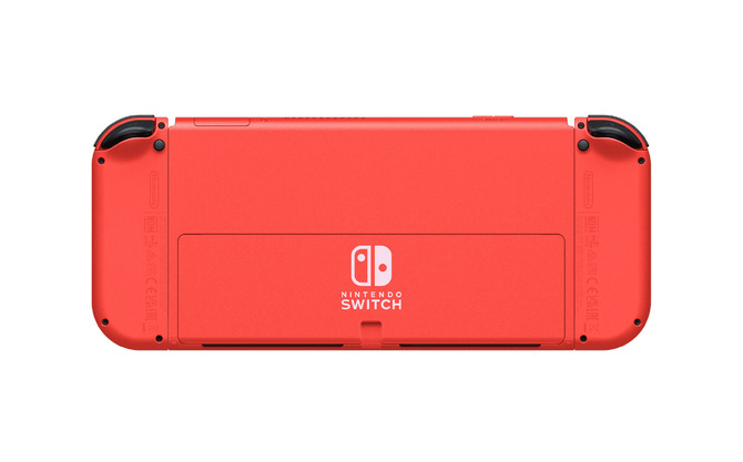 Nintendo Switch（有機ELモデル） マリオレッド」10月6日発売―マリオや