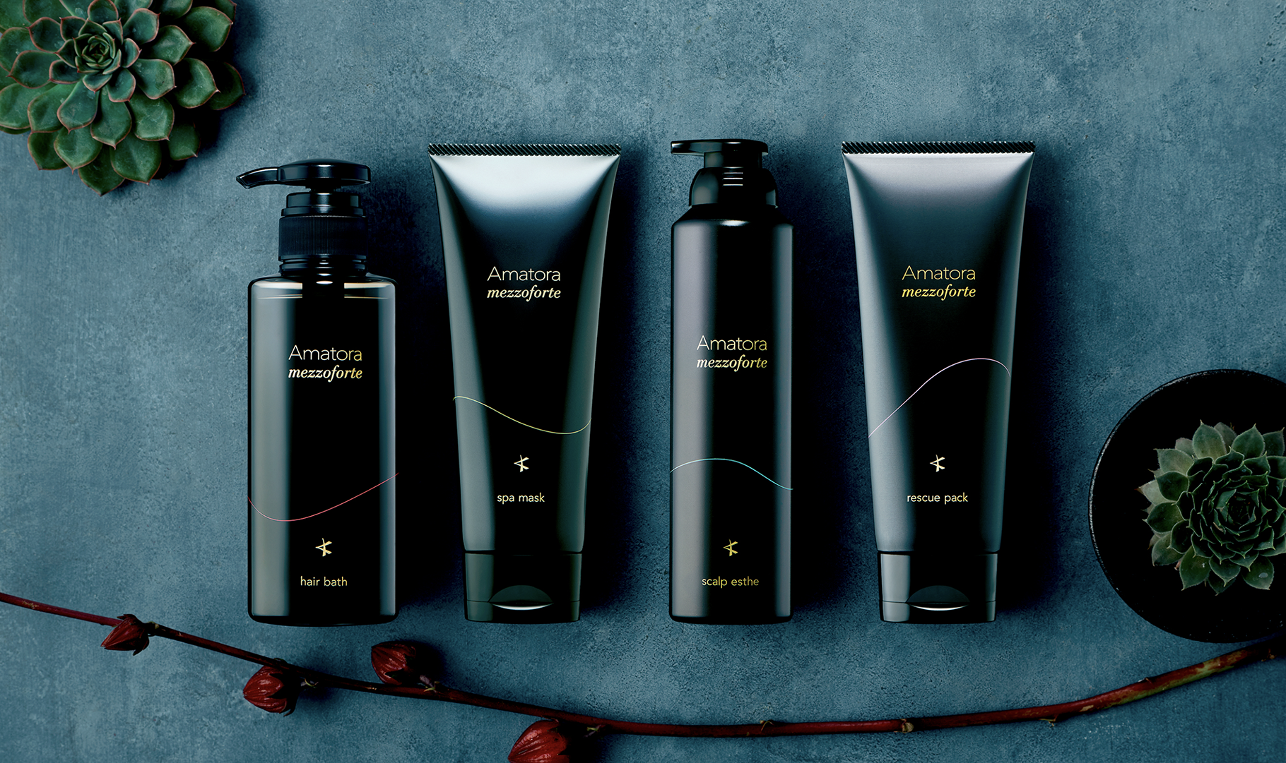 アマトラ メゾフォルテスパマスク 680m 2本 HAIR & SPA MASK | Amatora