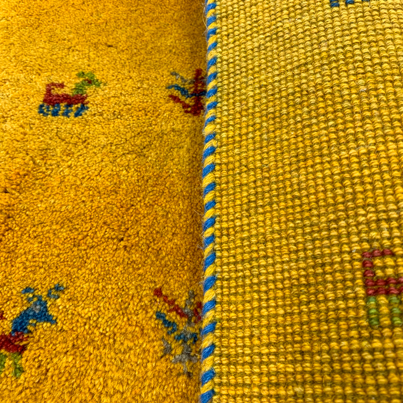 GA10075 ギャッベ 手織り ペルシャ絨毯 60×90 | じゅうたん売場