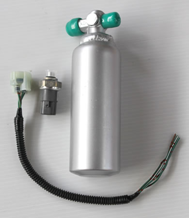 BNR32 R134エアコンキット – 4極スイッチキット | ガレージヨシダ