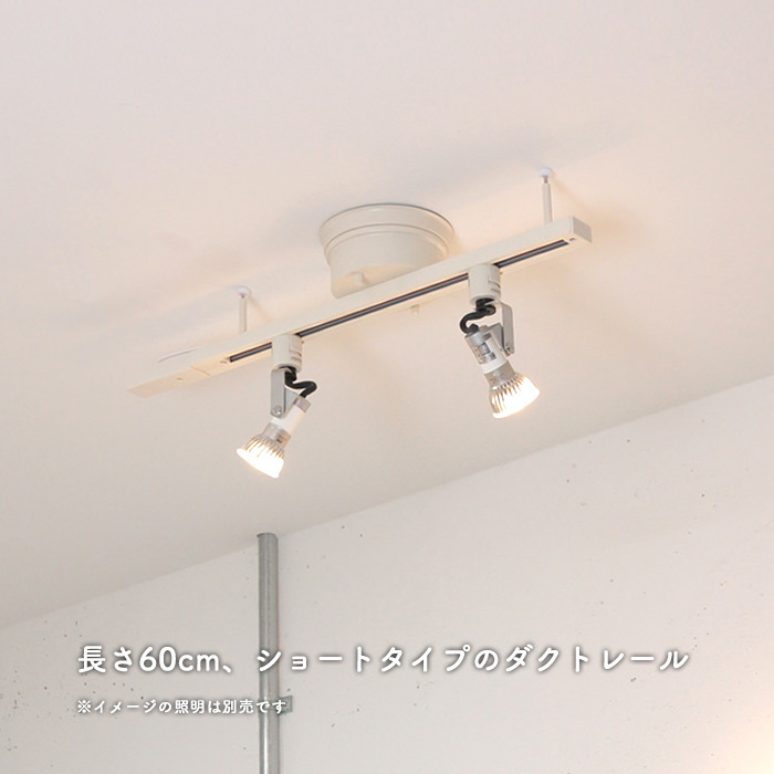 Swing Duct 600・ホワイト｜ダクトレール｜照明のライティングファクトリー