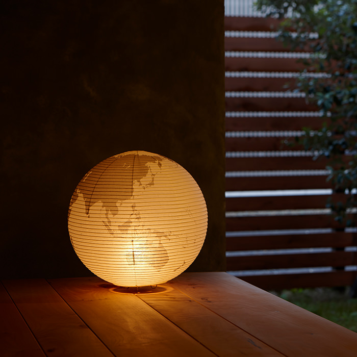 paper moon 05G スタンドランプ・Φ30cm｜内田繁｜照明のライティング