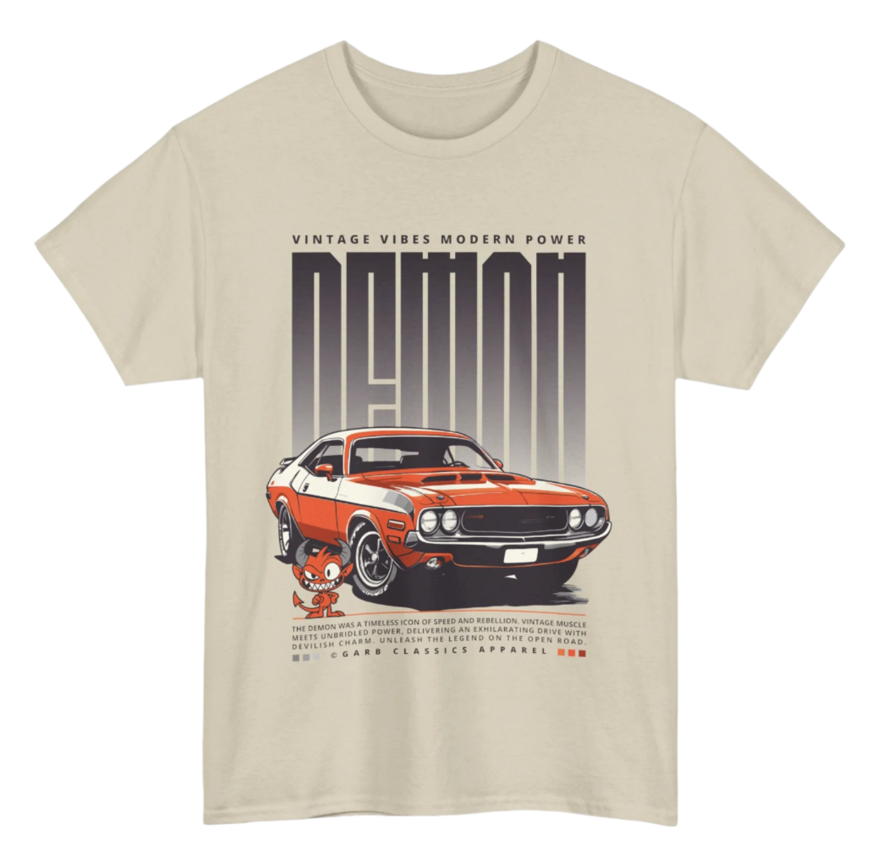 Vintage Muscle Car Tee – Garb Classics