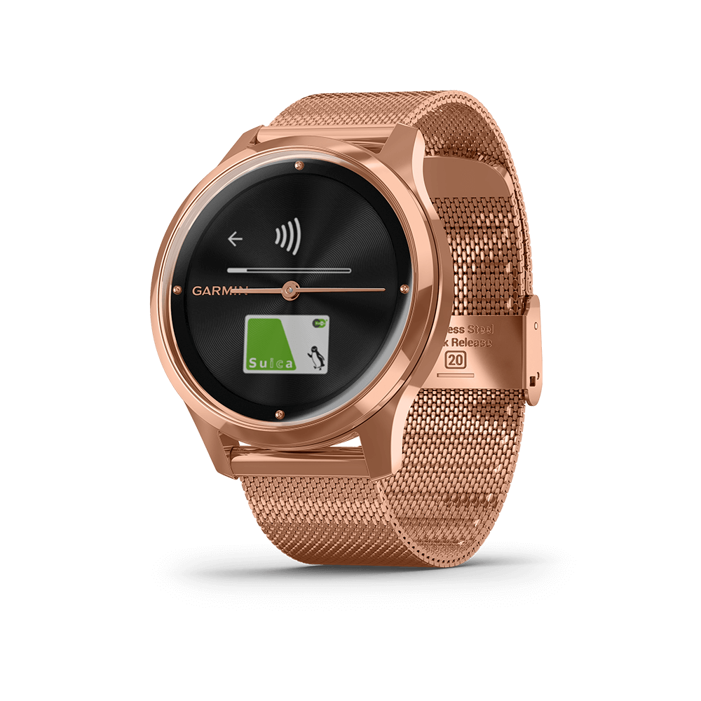 vívomove Luxe | スマートウォッチ | Garmin 日本