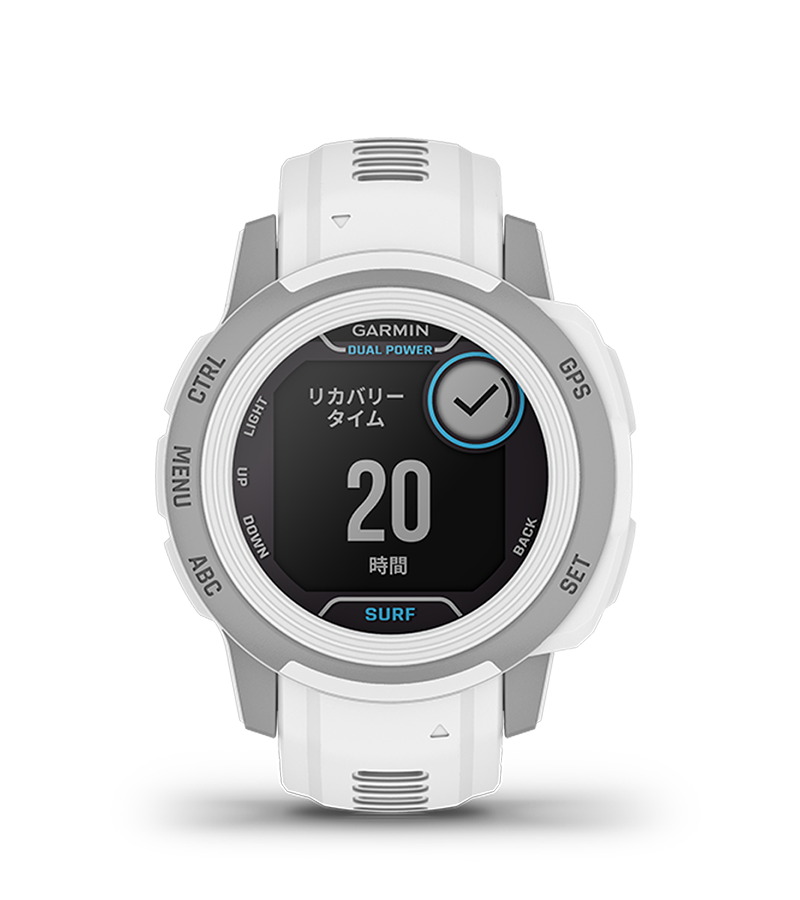 Instinct 2S Dual Power Surf Edition | スマートウォッチ | Garmin 日本