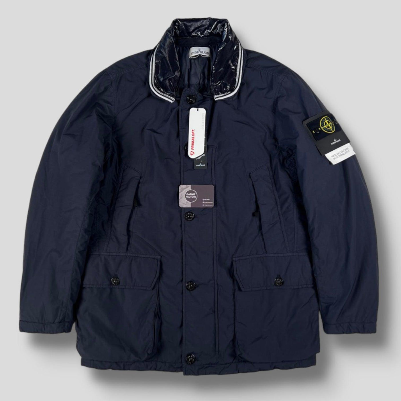 Stone Island Naslan Light Watro Primaloft Jacket Navy – Garmz Factory