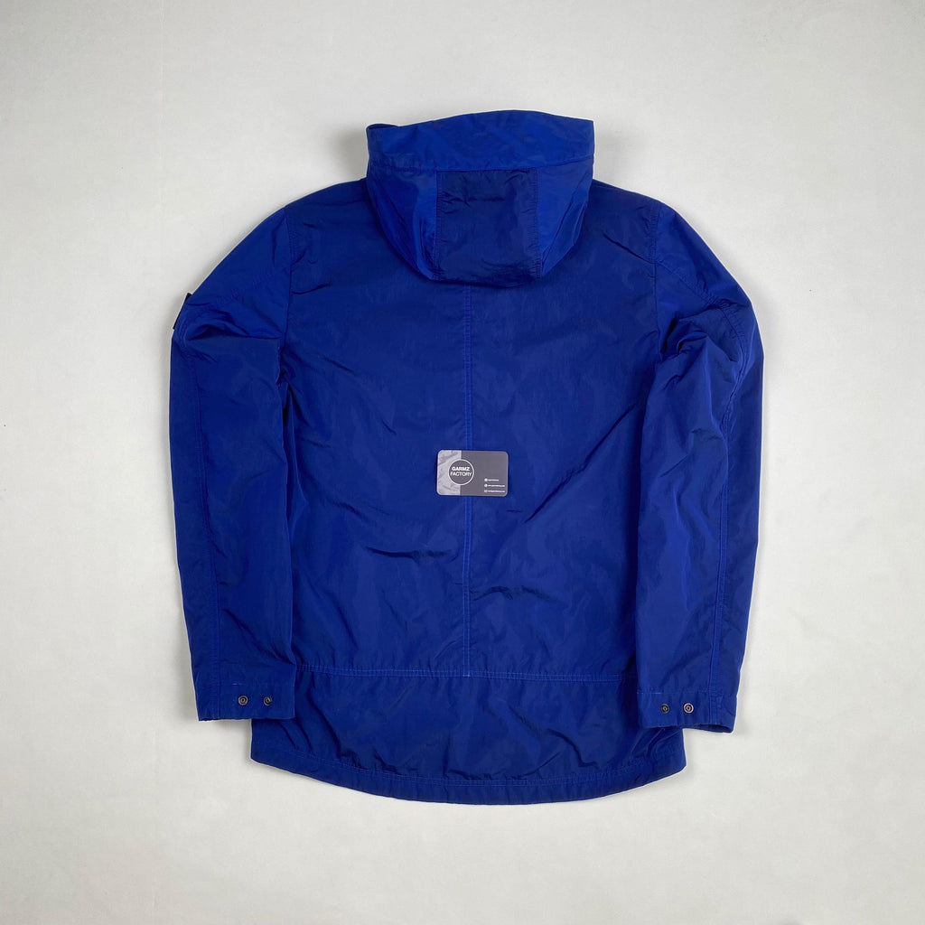 Stone Island Nylon Metal Flock Jacket Blue – Garmz Factory