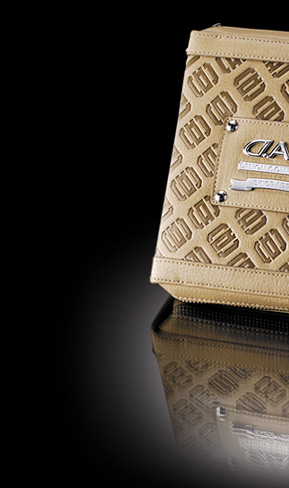 ラグジュアリー CDケース タイプ モノグラムレザー / インテリア | GARSON