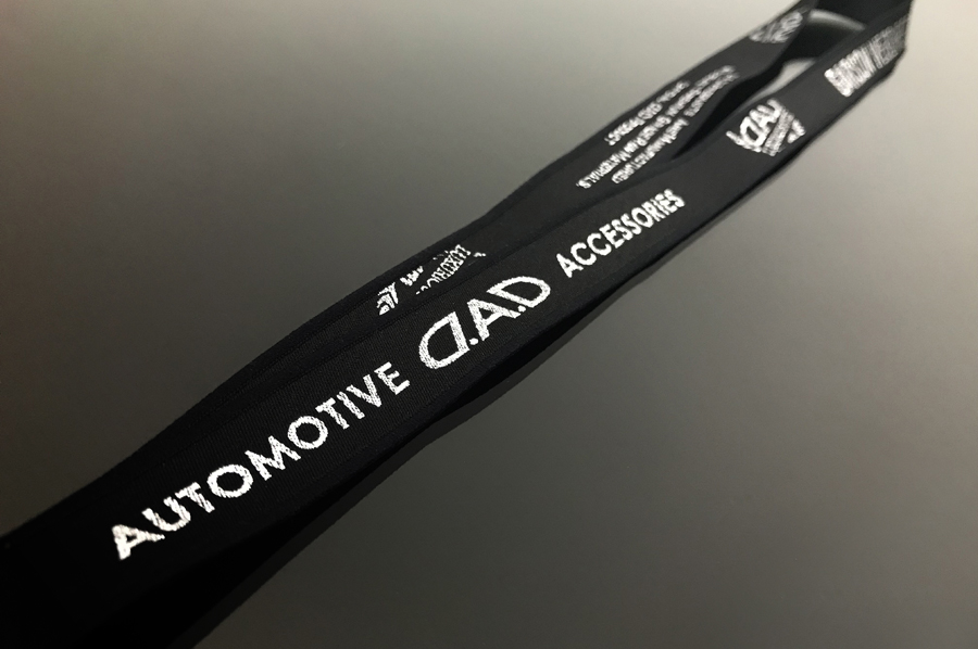 ネックストラップ ブラック×シルバー【ALT02-68】 / ファッション