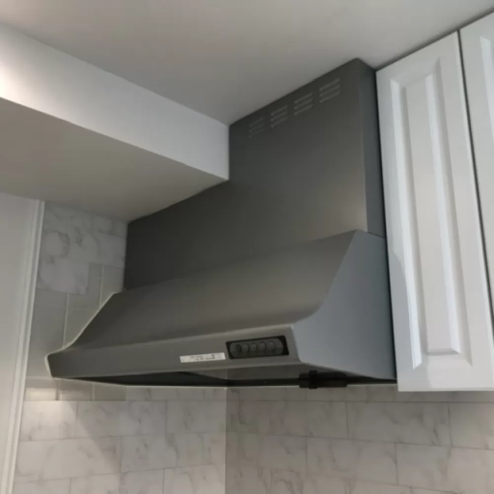 富士工業BFR-3B-903 SI→ノーリツNFG9S21MWH｜東松山市のレンジフード