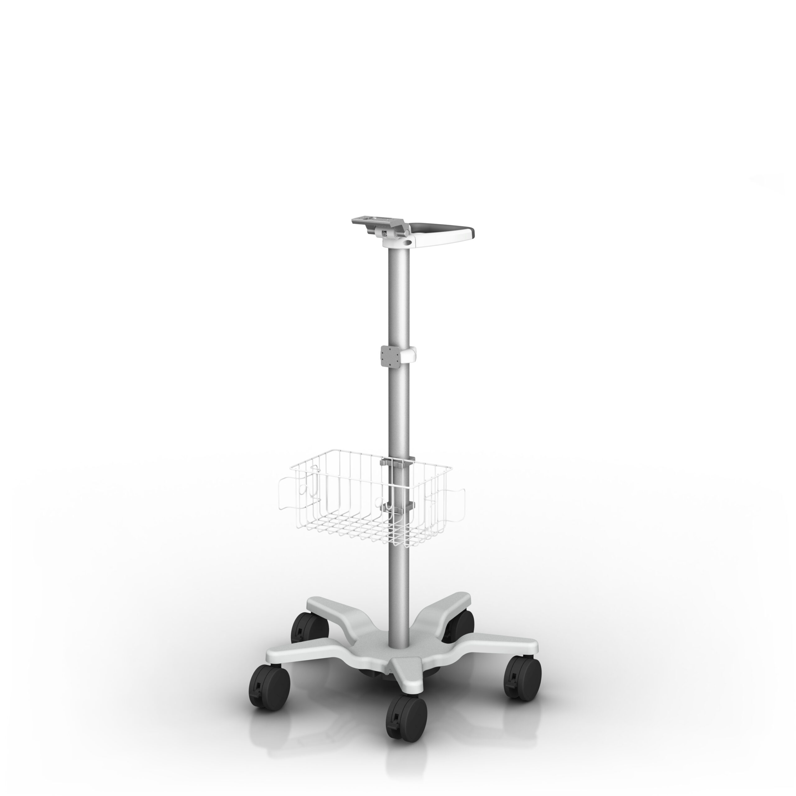 Philips IntelliVue MX750/850 on 46” / 116.8 cm Roll Stand with FMX