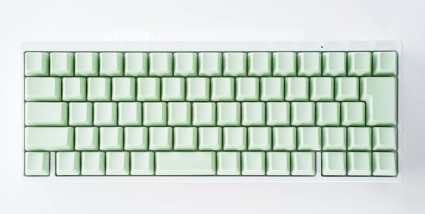 HHKBが鮮やかに変身する交換用キャップ「キートップセット（山葵）」を