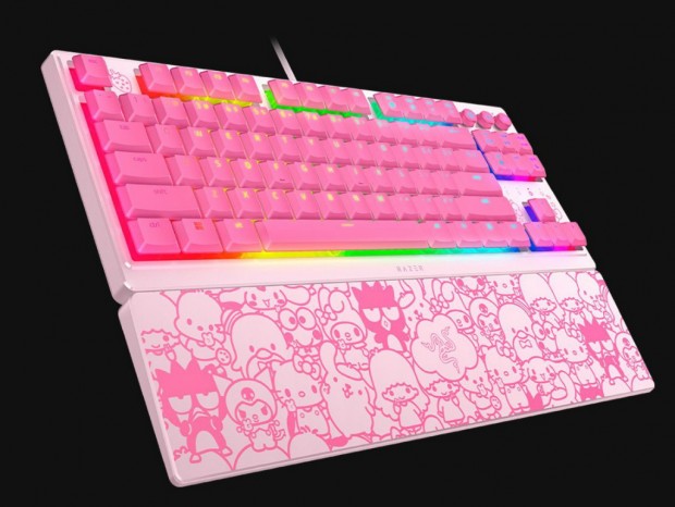 Razer、サンリオコラボのテンキーレスゲーミングキーボード2種発売