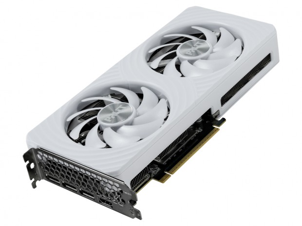 Palit、ホワイトクーラー採用の2スロット厚「GeForce RTX 50 WHITE