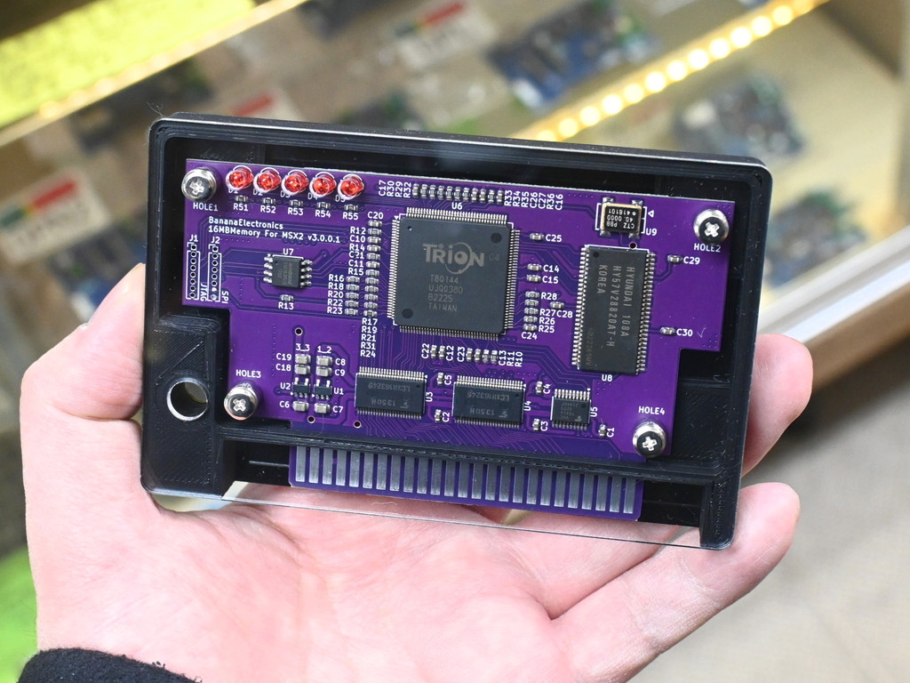 アキバ取材班) MSX2のメインメモリを拡張できるカートリッジに新モデル