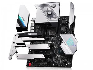 限定500枚でOC特化の本格水冷マザーボード、ASRock「Z690 AQUA OC」3月