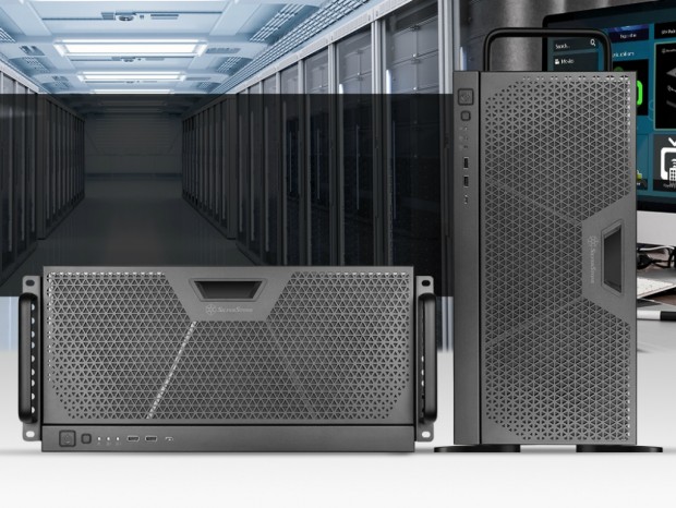 縦置きでタワー型としても使える5UラックマウントPCケース