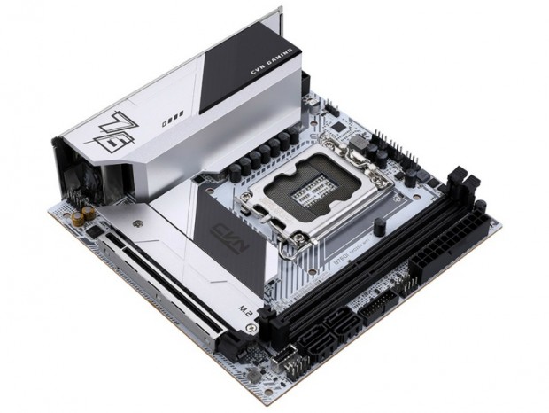 B760チップ採用の白いMini-ITXマザーボード、Colorful「CVN B760I