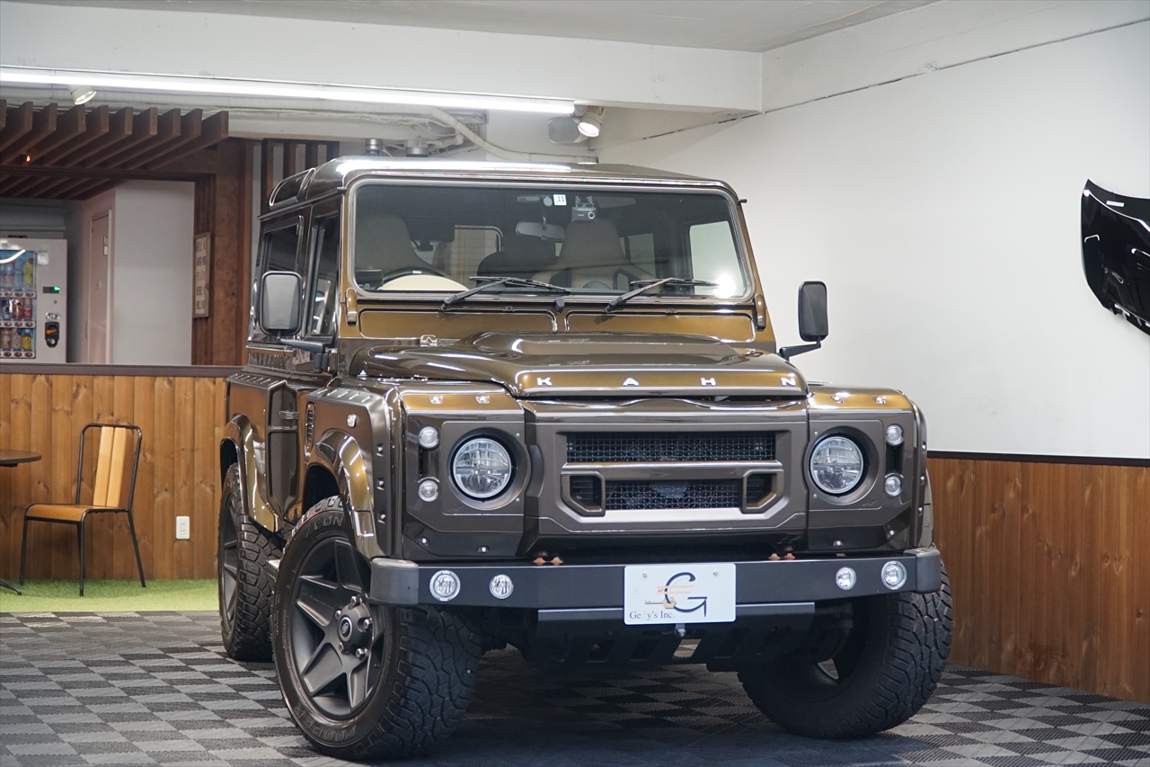 ☆入庫情報☆ 2016年モデル Land Rover ディフェンダー90 KAHN