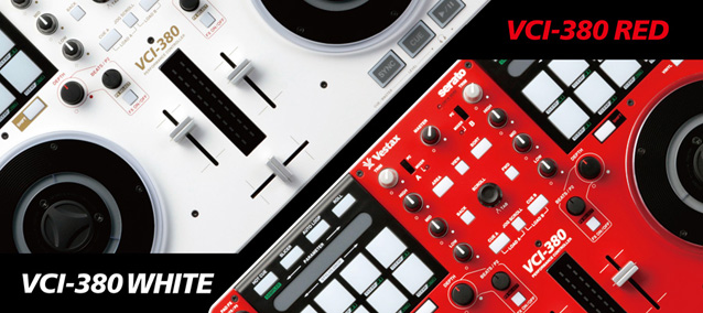 Vestax VCI-380 in Red and White Limited Editions - Gearjunkies