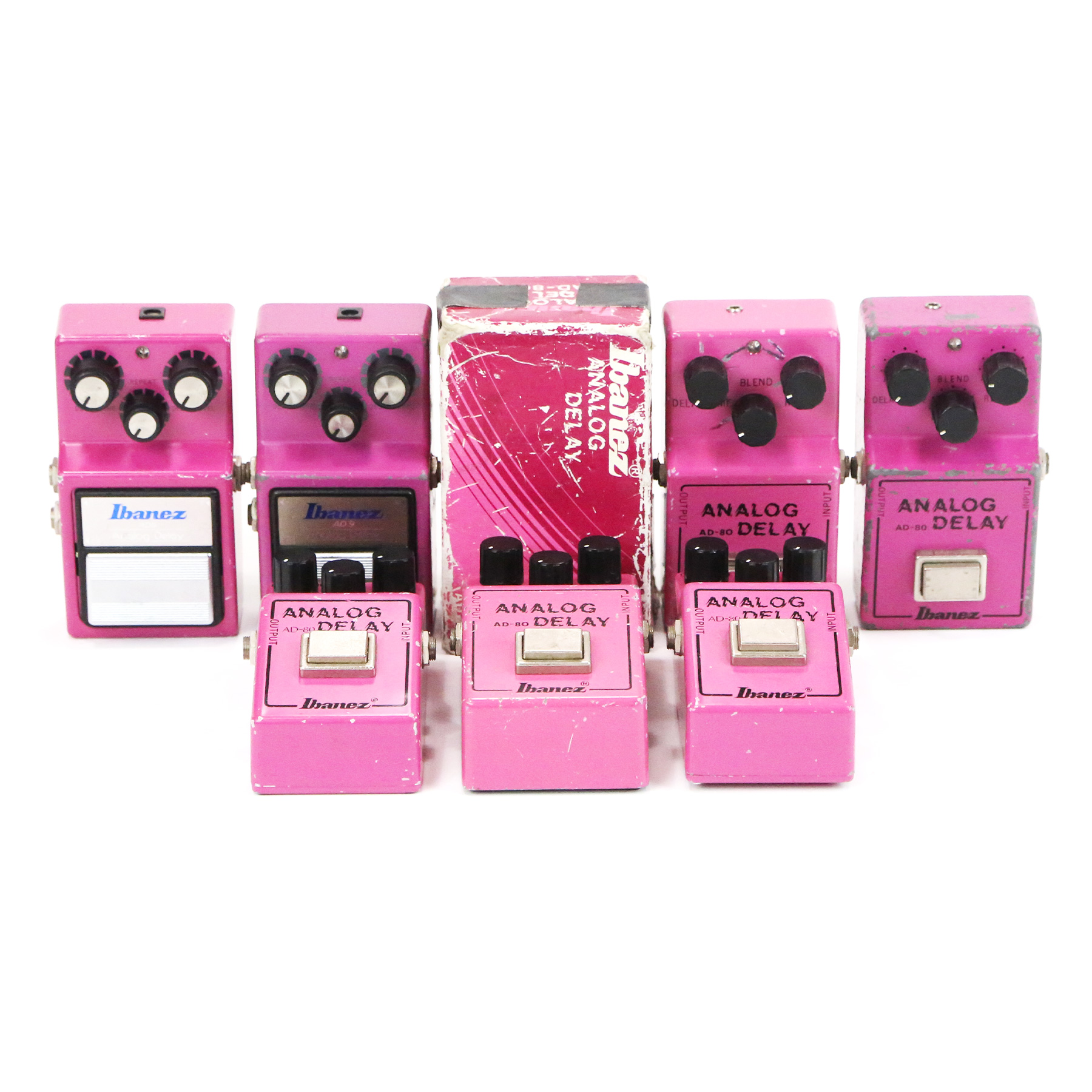 1981 Ibanez AD-80 Analog Delay Vintage AD80 MIJ MN3005 BBD Chip