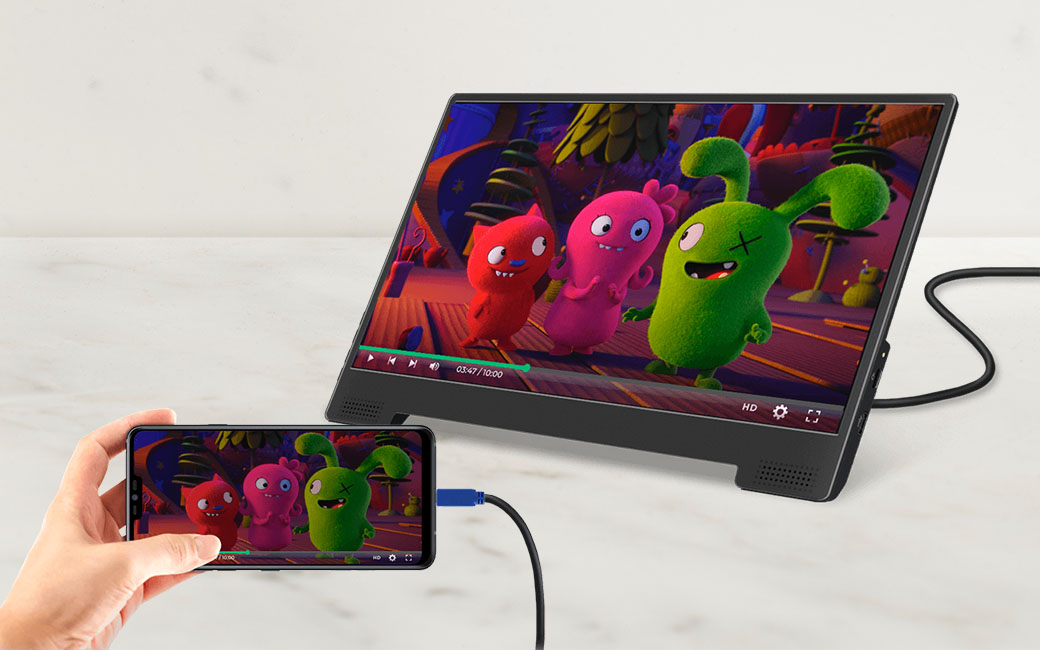 M152H モバイルモニター 15.6インチ HDMI & USB-C | Gechic