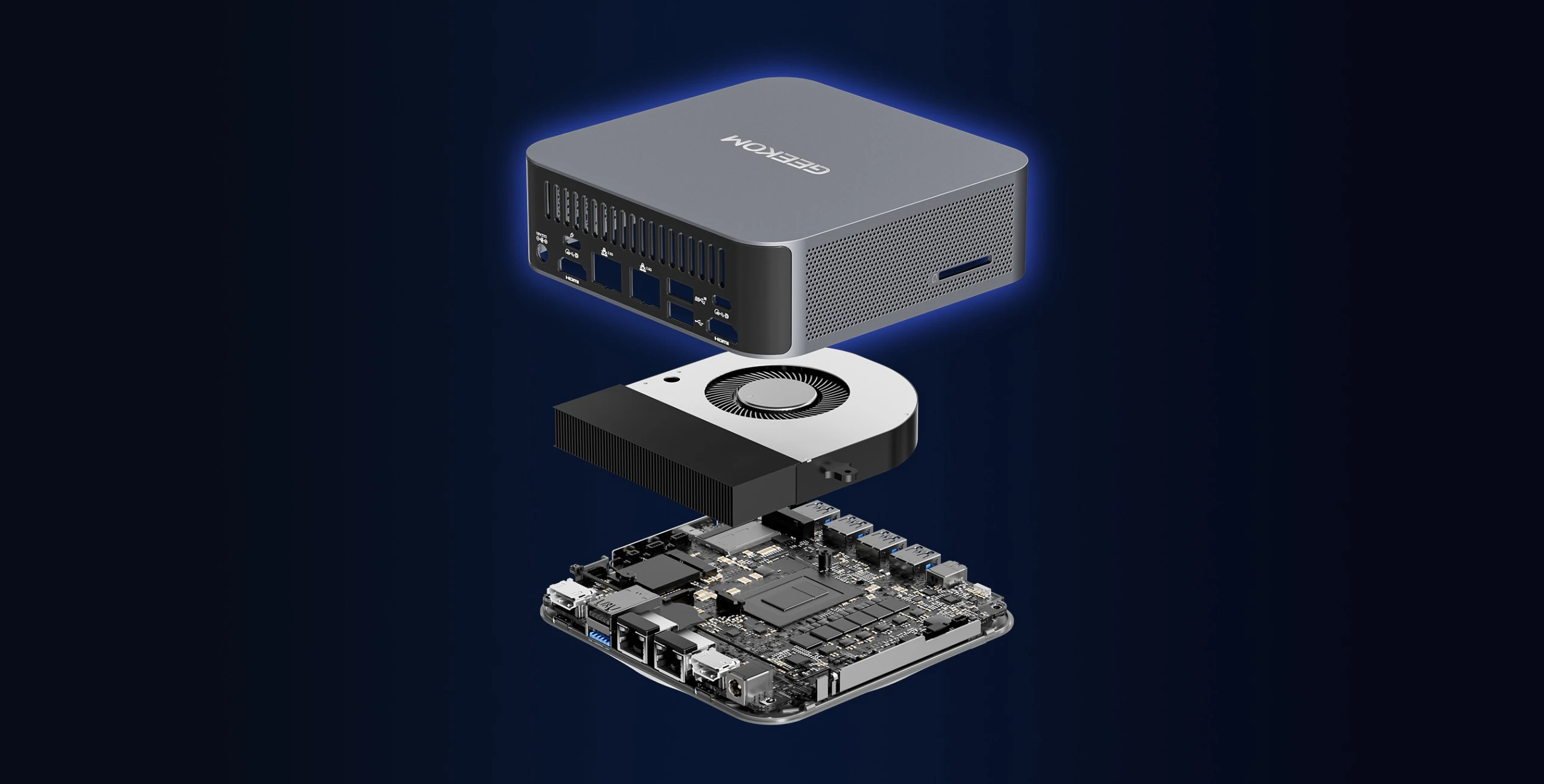 GT1 Mega AI mini PC | Powered by Intel Core Ultra 7/9 - GEEKOM