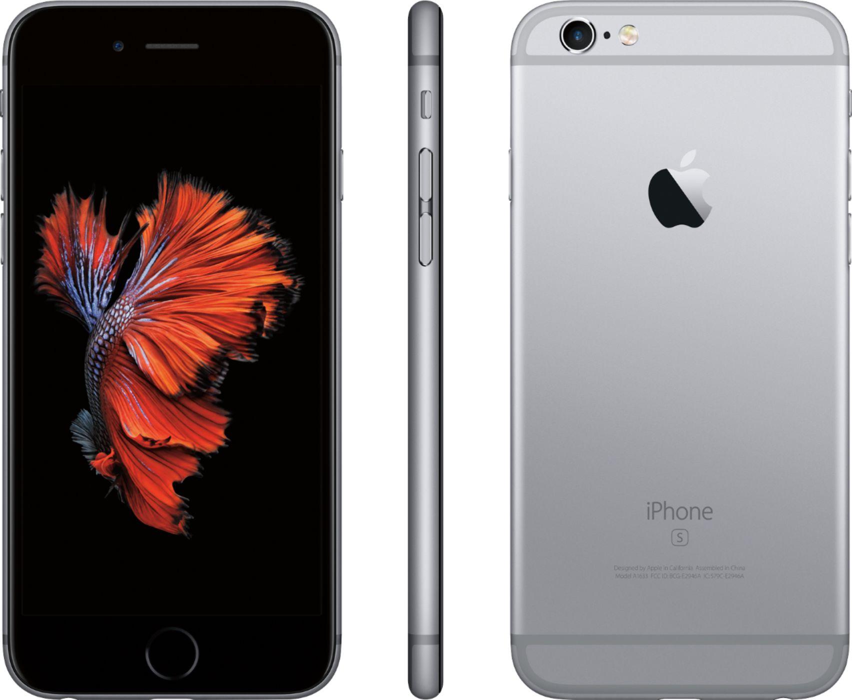 極美品】iPhone6s MN0W2J/A スペースグレイ Apple iPhone 6s 128GB au