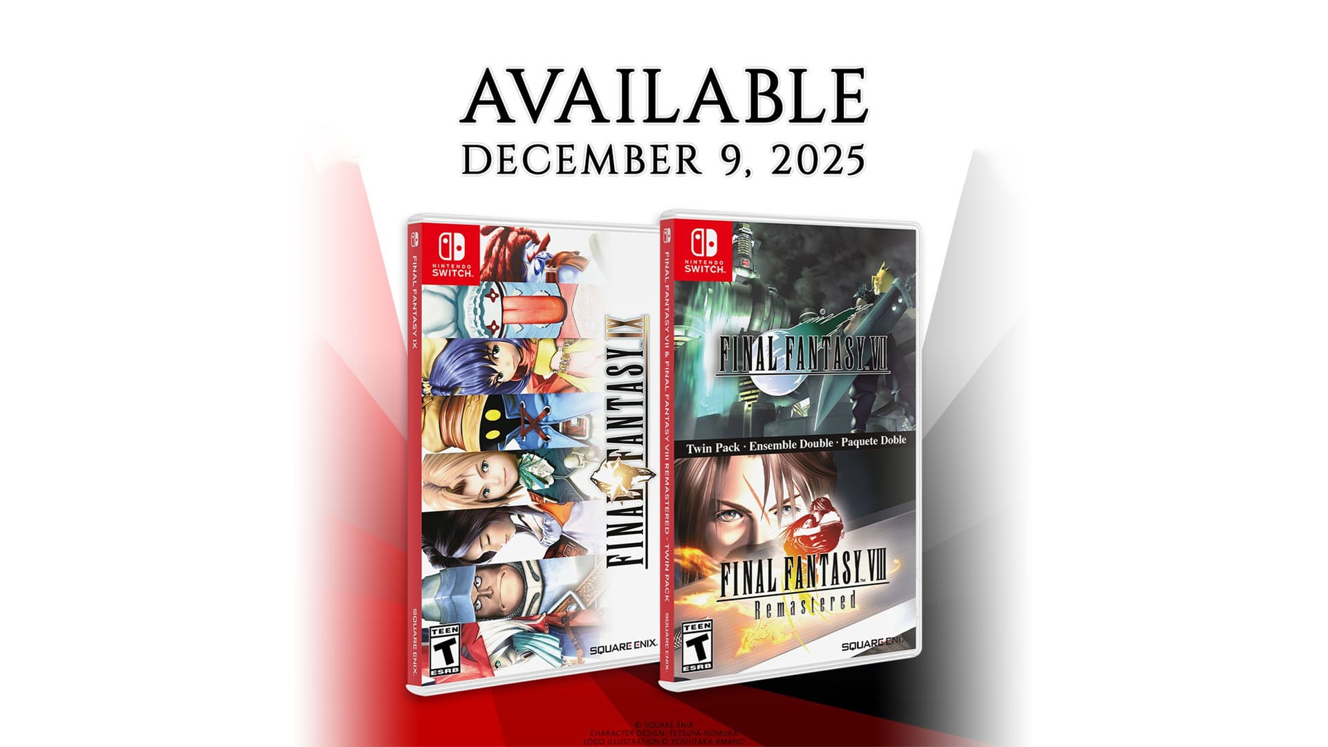 Final Fantasy VII & Final Fantasy VIII Remastered Twin-Pack and