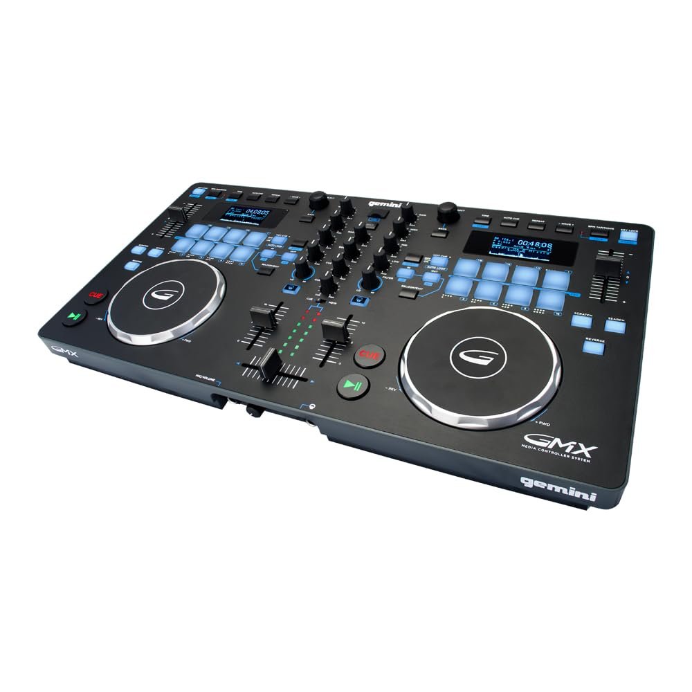 Gemini GMX Multi-Format USB Media Controller – DJ Performance Gear