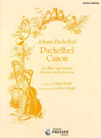 現代ギター | 【楽譜】パッヘルベル：カノン（G&Fl）［ドルフ編曲