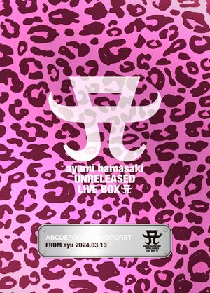 Ayumi Hamasaki Unreleased Live Box A - generasia