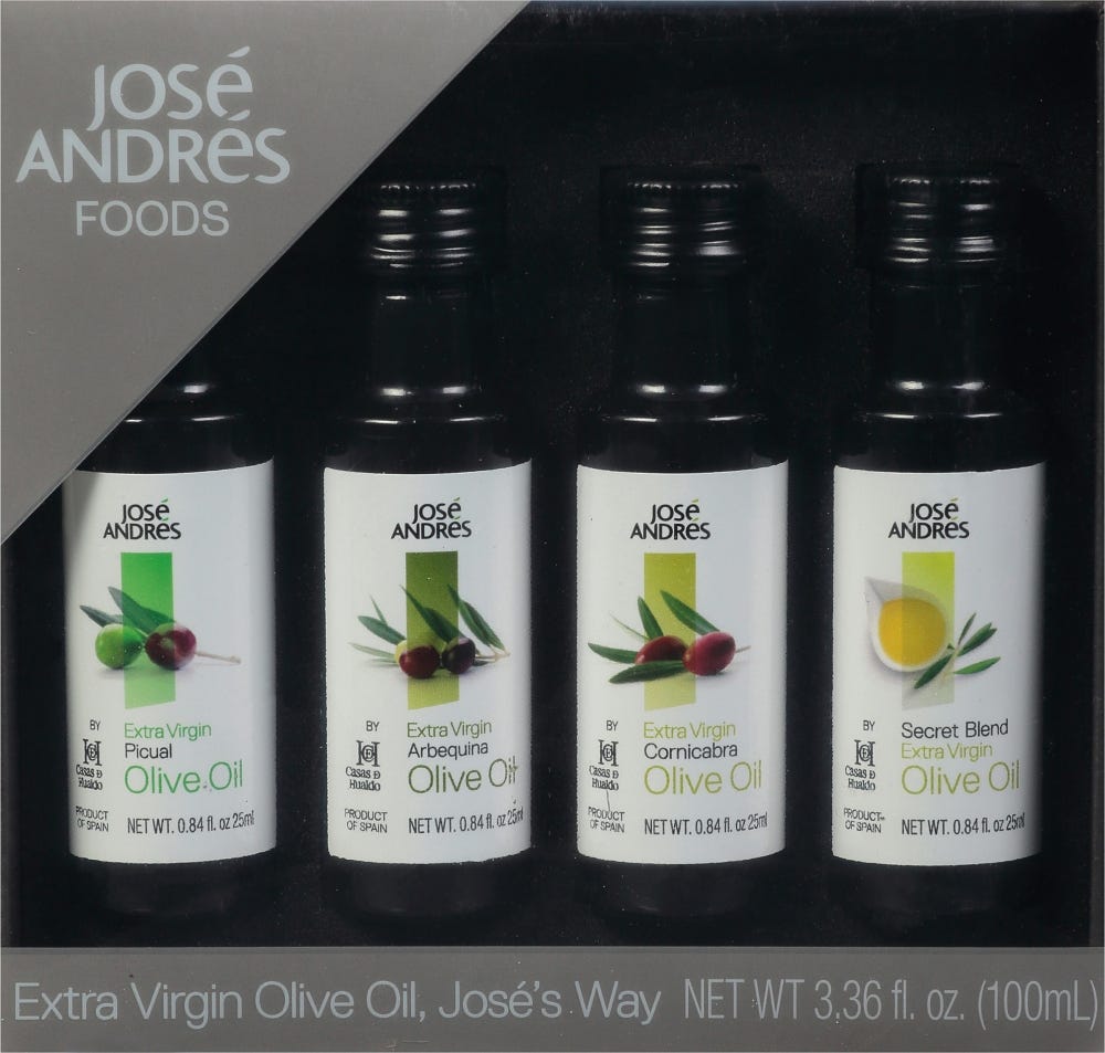 Mini Extra Virgin Olive Oil Tasting Kit José Andrés