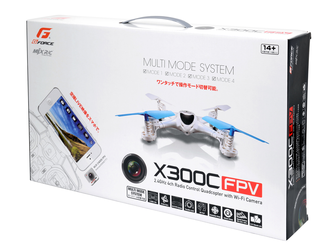 製品仕様 | X300C FPV | G-FORCE | 株式会社ジーフォース