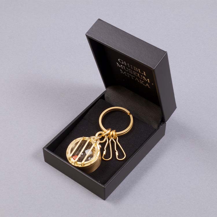 ジブリ美術館オリジナル「クロスケ潜水窓」キーホルダー｜三鷹の森