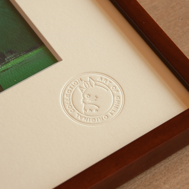 ART OF GHIBLI 天空の城ラピュタ アートフレーム 「手向けの花」｜三鷹