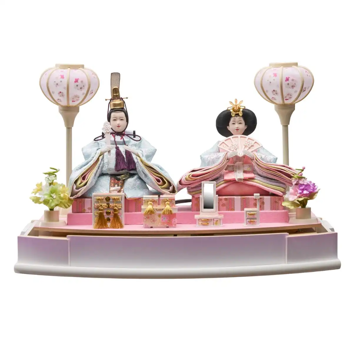 雛人形 衣裳着親王アクリルケース飾り おとは｜ギフトプラザオンライン