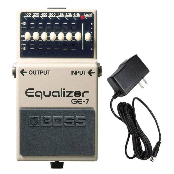 BOSS GE-7 Graphic EqualizerPowerPig 9V 000ma Power Supply