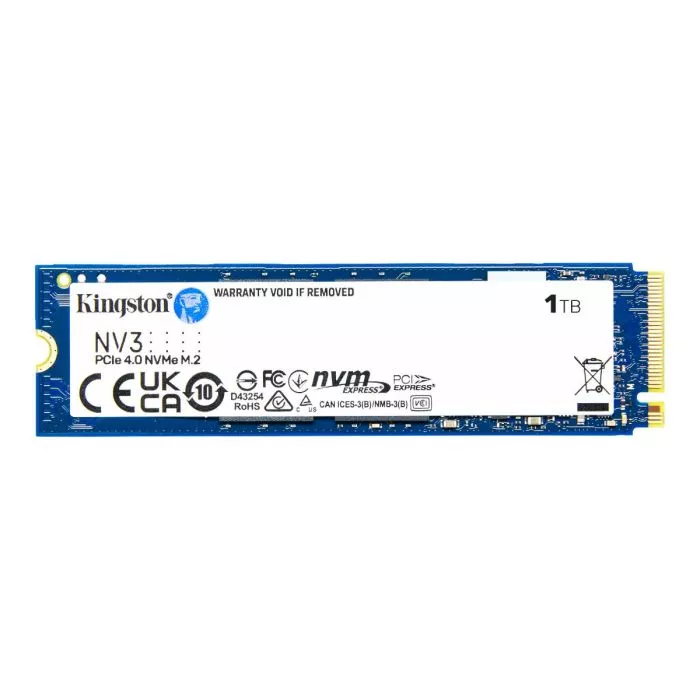 Kingston NV3 1TB M.2 PCIe 4.0 NVMe SSD - Fast Storage Upgrade