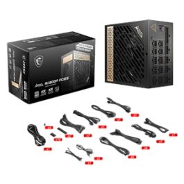 MSI MEG Ai1300P PCIe5 ATX3.0 1300W Power Supply - MEGAi1300PPCIE5
