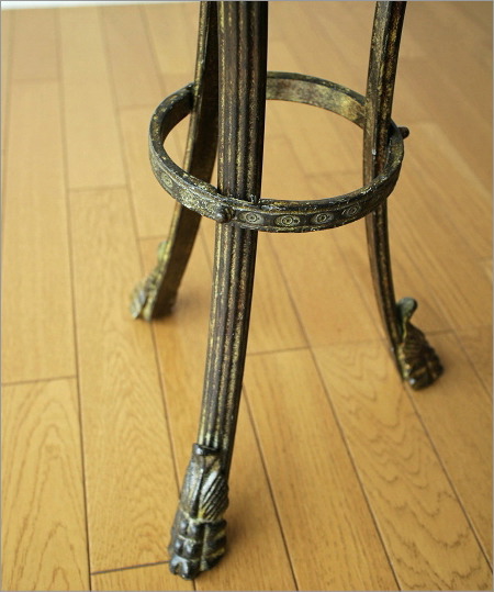 サイドテーブル アンティーク おしゃれ エレガント 高さ60cm 玄関 花台