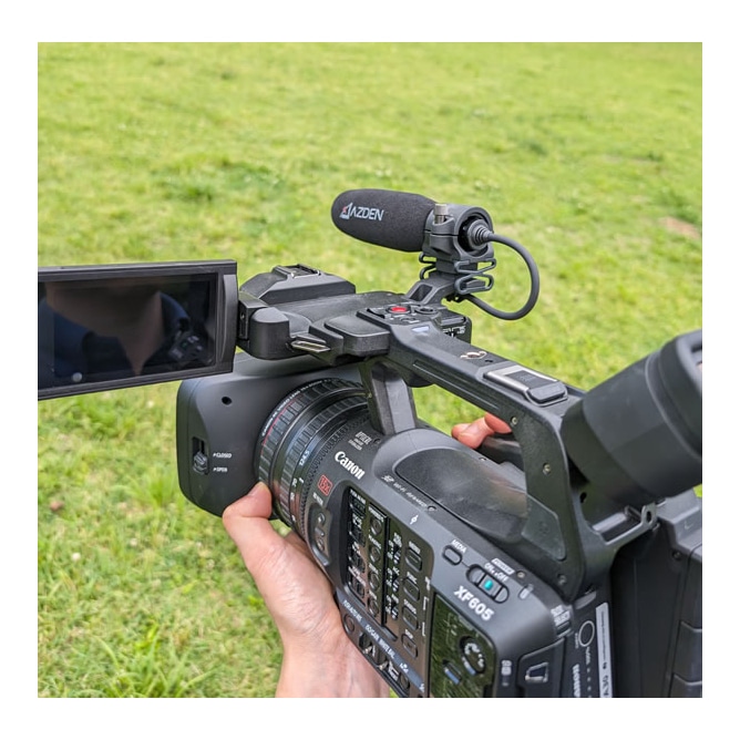 AZDEN(アツデン) L型XLRコンパクトシネママイクロホン SGM-250LX