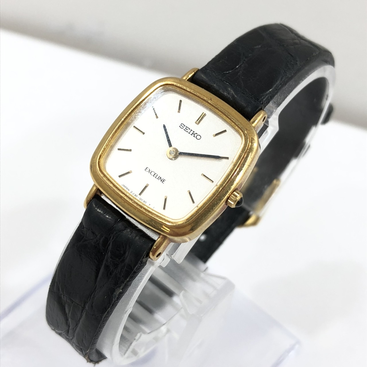 SEIKO セイコー EXCELINE エクセリーヌ 18KT 金無垢 腕時計 | 銀座屋