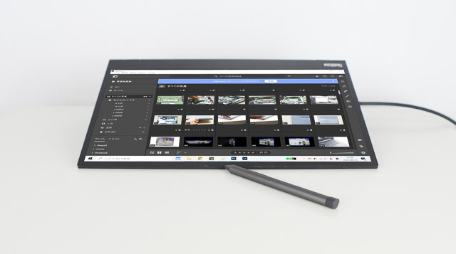 ThinkVision M14tのレビュー 14型FHD sRGB 100％相当のモバイル