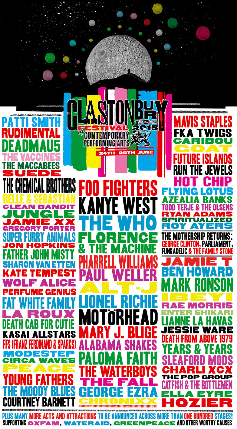 Glastonbury Festival - The Who to headline Sunday at Glastonbury 2015