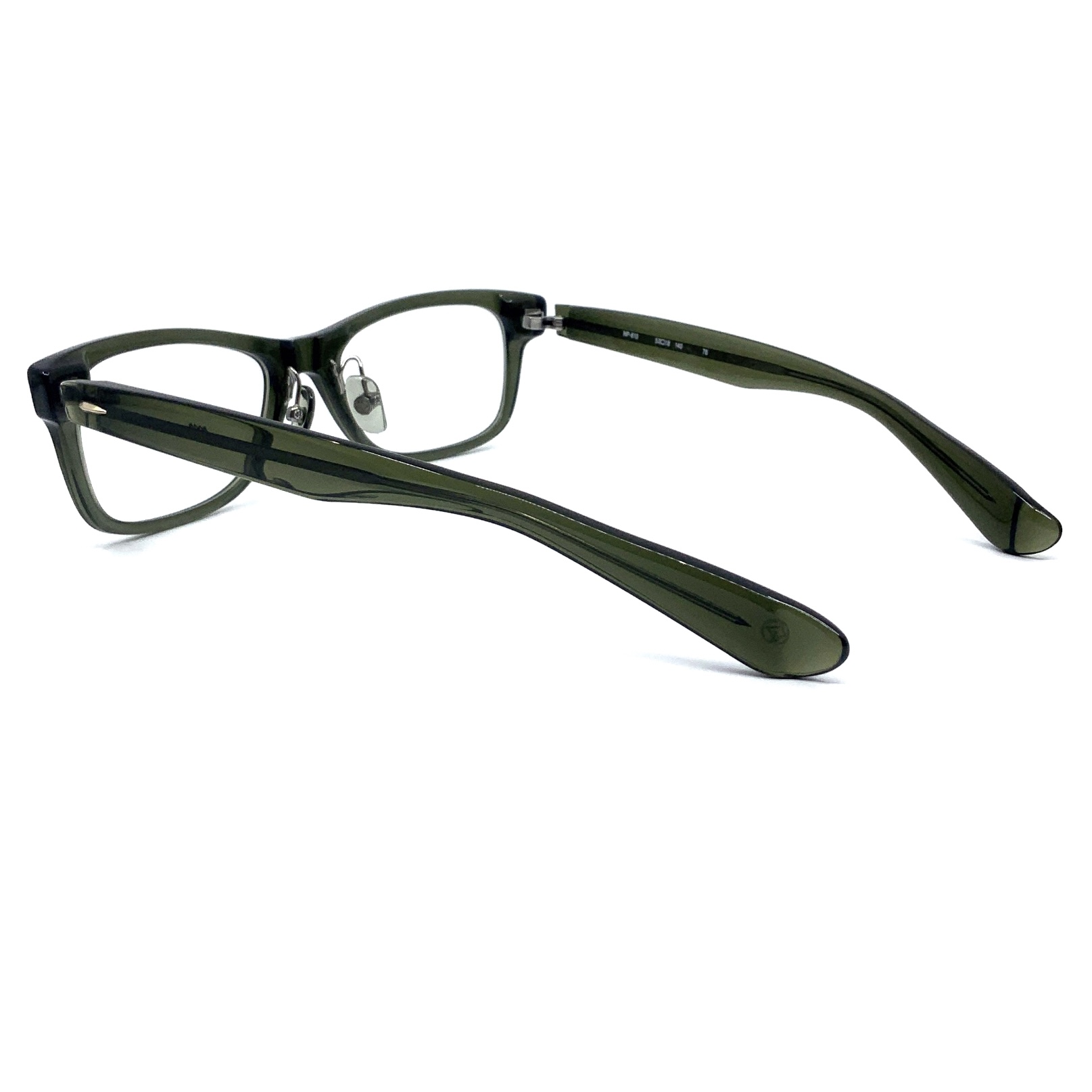 999.9 フォーナインズ メガネ NP-610 76 グリーンカーキ 53サイズ